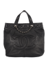 CC Large Trianon Tote, &pound;1,400, Handbags, Black, Leather, Front view